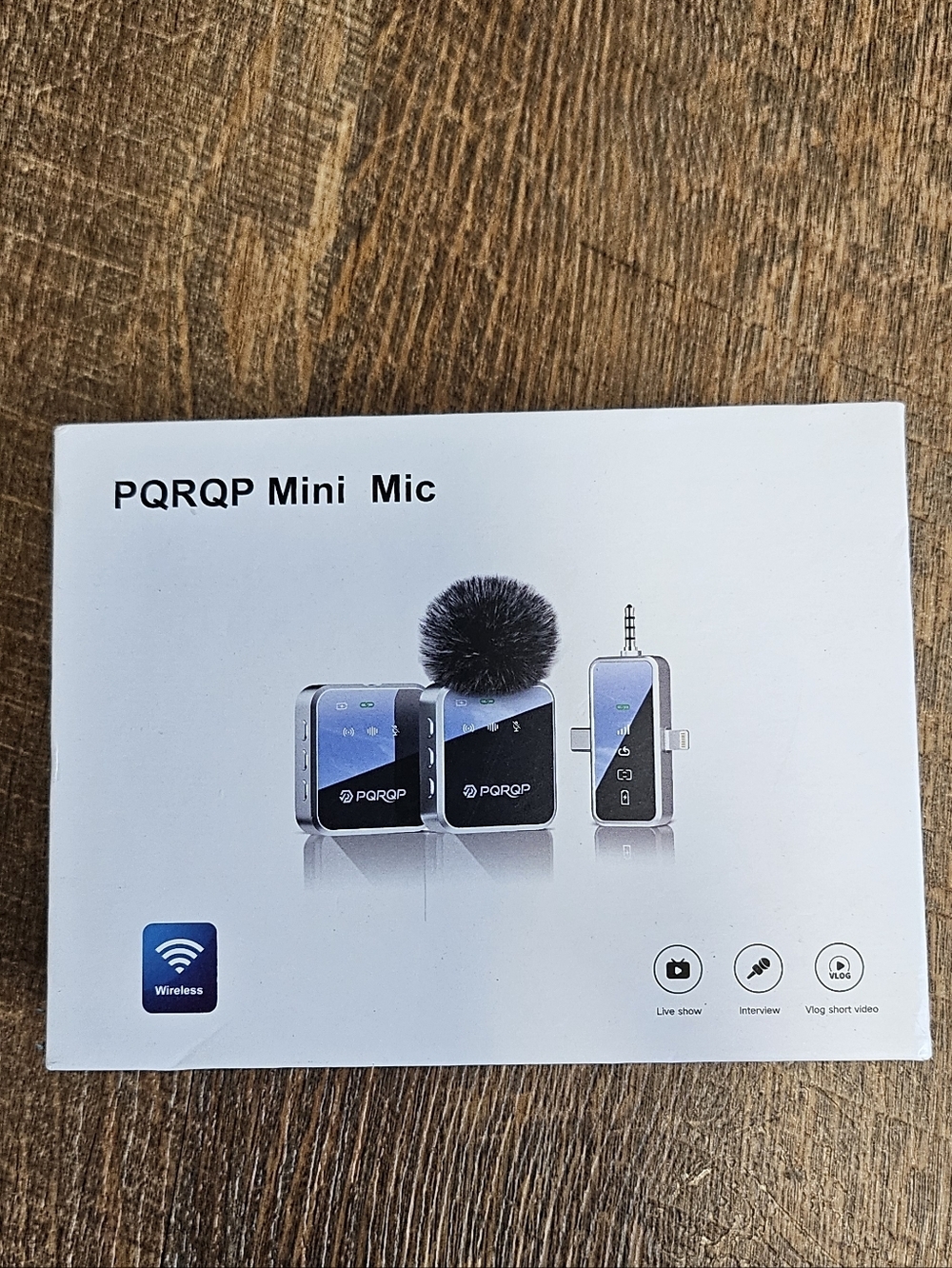 PQRQP 3 in 1 Microphone for iPhone/Android